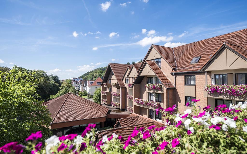 Hotel Am Kurpark バート・ヘルスフェルト エクステリア 写真